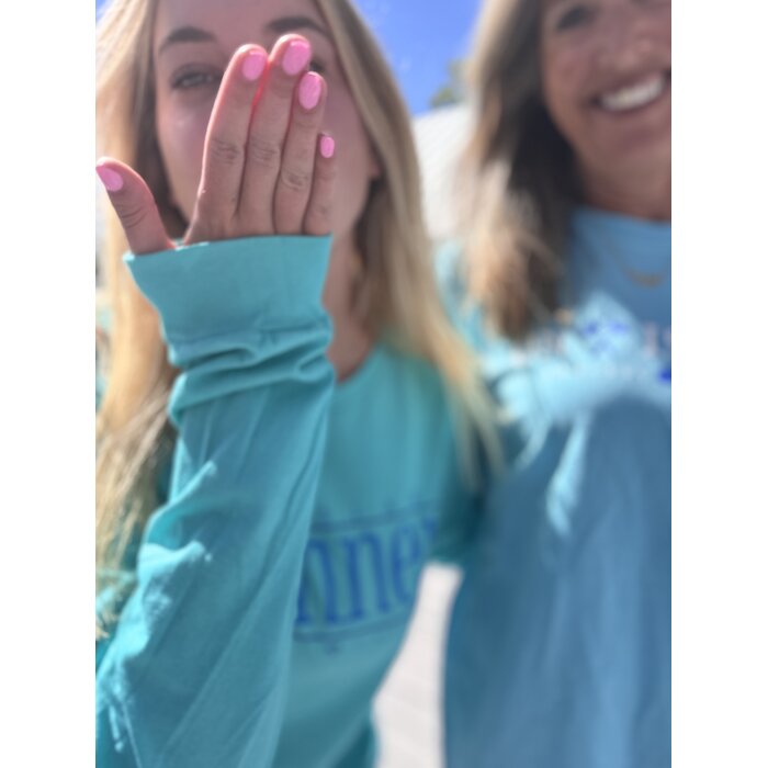 Funner Unisex Long Sleeve Aqua