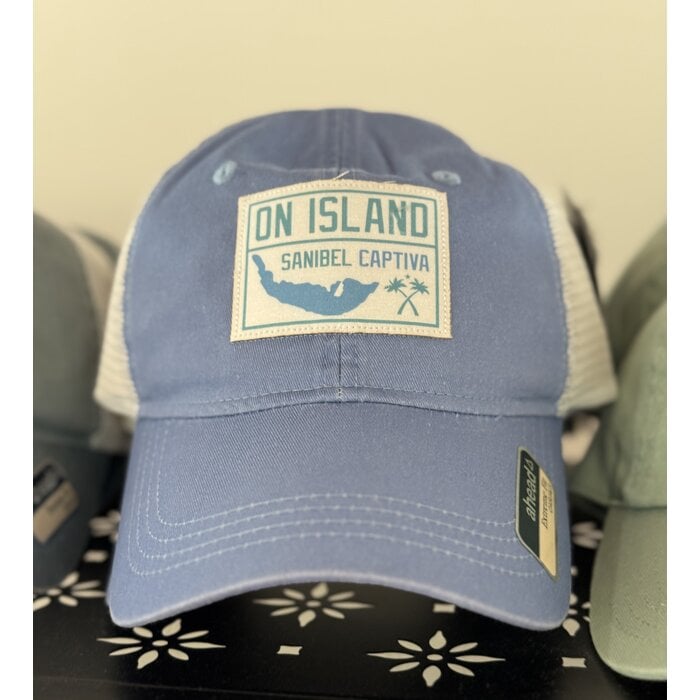 Trucker Hat - Blue w/Patch