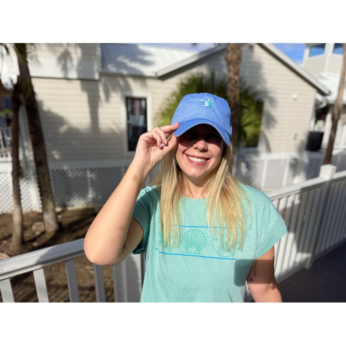 Sea Turtle Hat - Blue