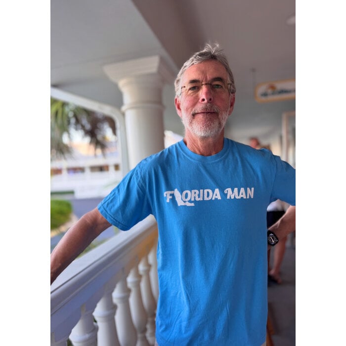 Florida Man Unisex Short Sleeve - Blue