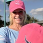 Map & Logo Hat- Ladies Fit Performance - Bright Pink