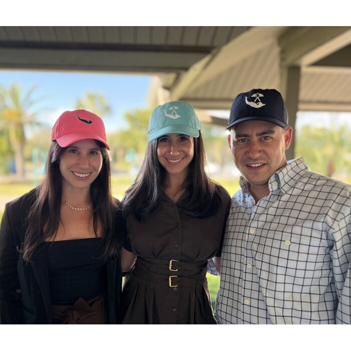 Map & Logo Hat- Ladies Fit Performance  - Aqua