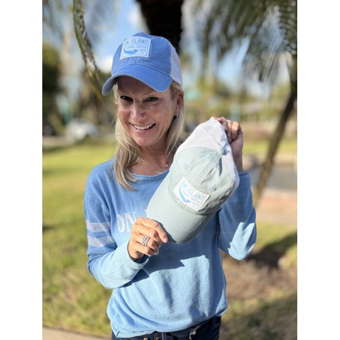 Trucker Hat - Green/Gray w/Patch