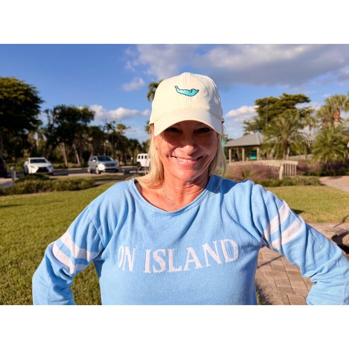 Coolest Summer Sweater -  Blue w/Stripes