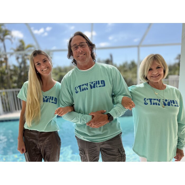 Stay Wild Unisex Long Sleeve - Mint