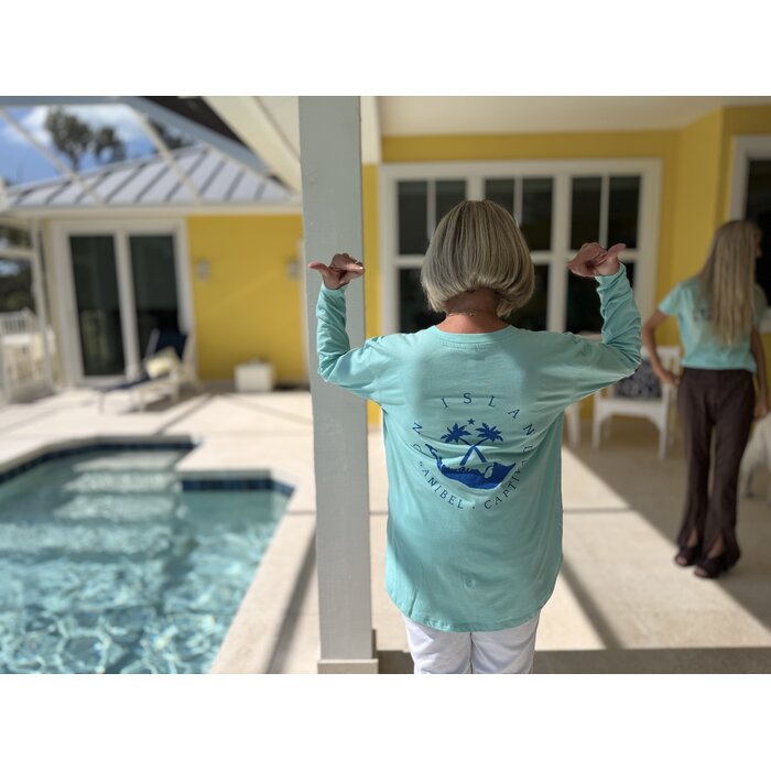 Stay Wild Ladies Long Sleeve - Mint