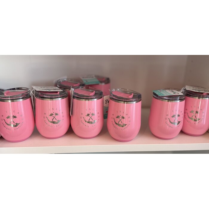 Swig Wine Cup - Bright Pink