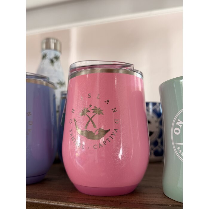 Swig Wine Cup - Bright Pink