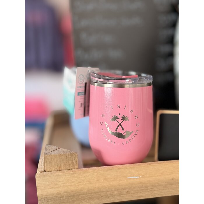 Swig Wine Cup - Bright Pink