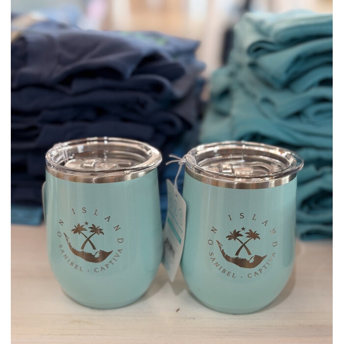 Swig Wine Cup - Light Blue