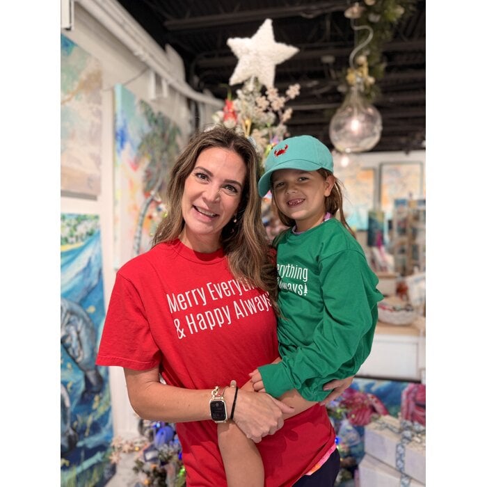 Merry Everything - Unisex Short Sleeve Red