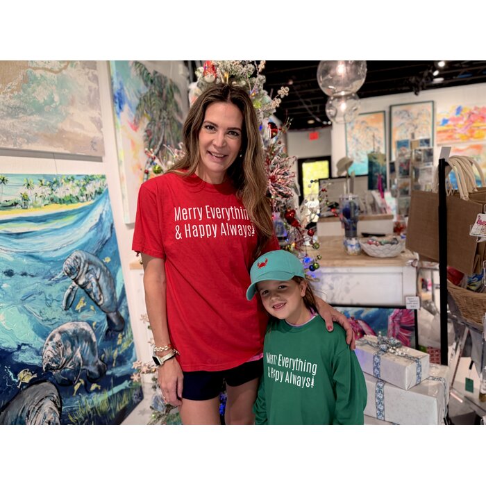 Merry Everything - Unisex Short Sleeve Red