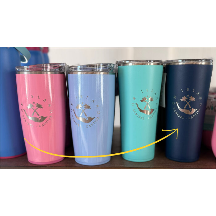 On Island Tumbler in Navy