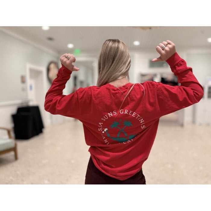 SLEIGH - Unisex Long Sleeve Red