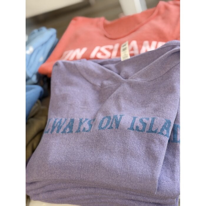 Ladies Mock Hoodie - Lavender