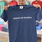 Always on Island/SanCap Stats Unisex S/S Navy