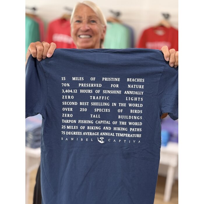 SanCap Stats Unisex Short Sleeve Tee