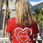 LOVE - Ladies V-Neck Short Sleeve