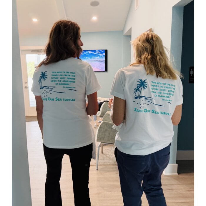 Save Our Sea Turtles Ladies V-Neck