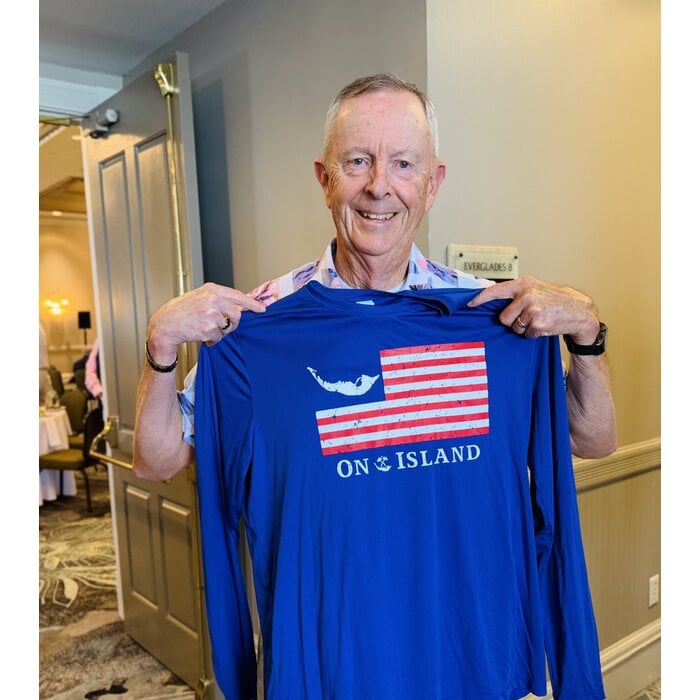 Flag Tee for a Boat - Unisex SPF Long Sleeve