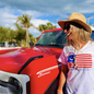 Liberty and Justice for All - Ladies V-Neck