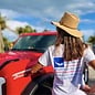 Liberty and Justice for All - Ladies V-Neck