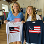 Flag Sweaters - Ladies White