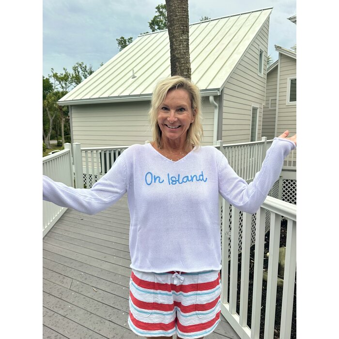 Summer Sweater - Ladies Vneck