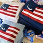 Flag Sweaters - Ladies Light Blue