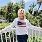 Flag Sweaters - Ladies White