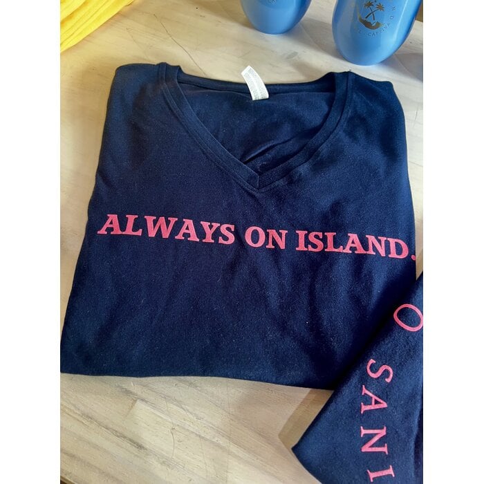 Always On Island - Ladies Navy