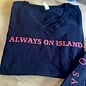 Always On Island - Ladies Navy