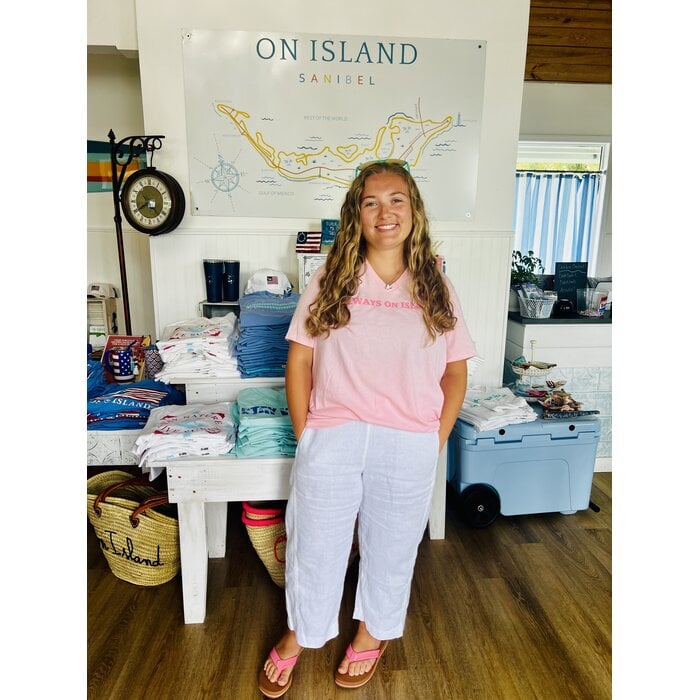 Always On Island - Ladies Pink