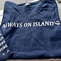SanCap Stats Ladies Short Sleeve V-neck - Navy