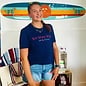 Sit. Stay. Wag! Unisex Short Sleeve Tee - Navy