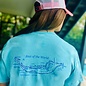 Tri Color Map Unisex Short Sleeve Mint