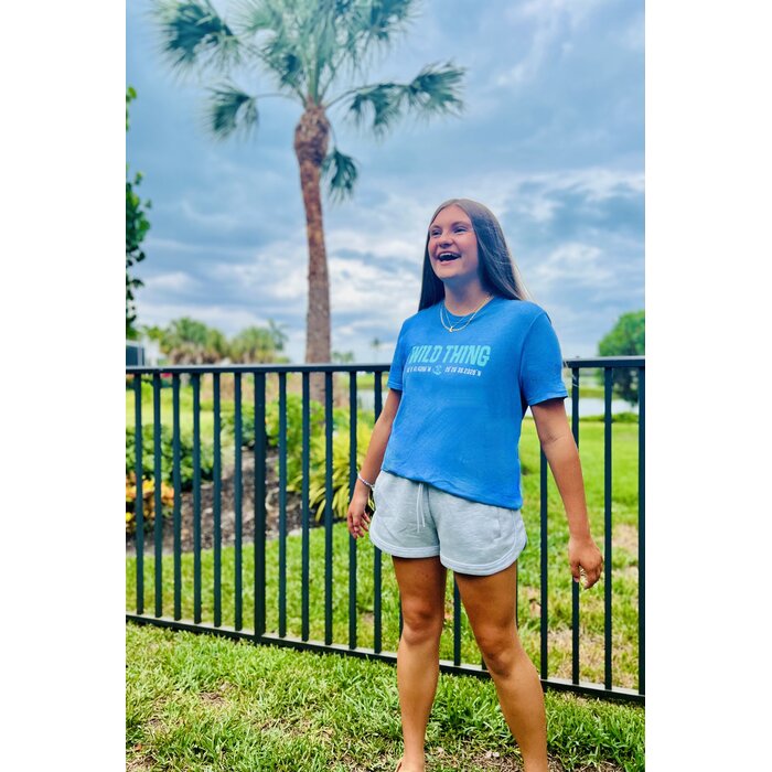 Wild Thing Unisex Short Sleeve - Blue