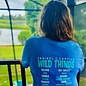 Wild Thing Ladies V-neck Short Sleeve - Blue