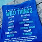 Wild Thing Ladies V-neck Short Sleeve - Blue
