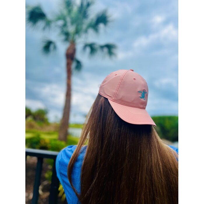 Sea Turtle Hat - Coral