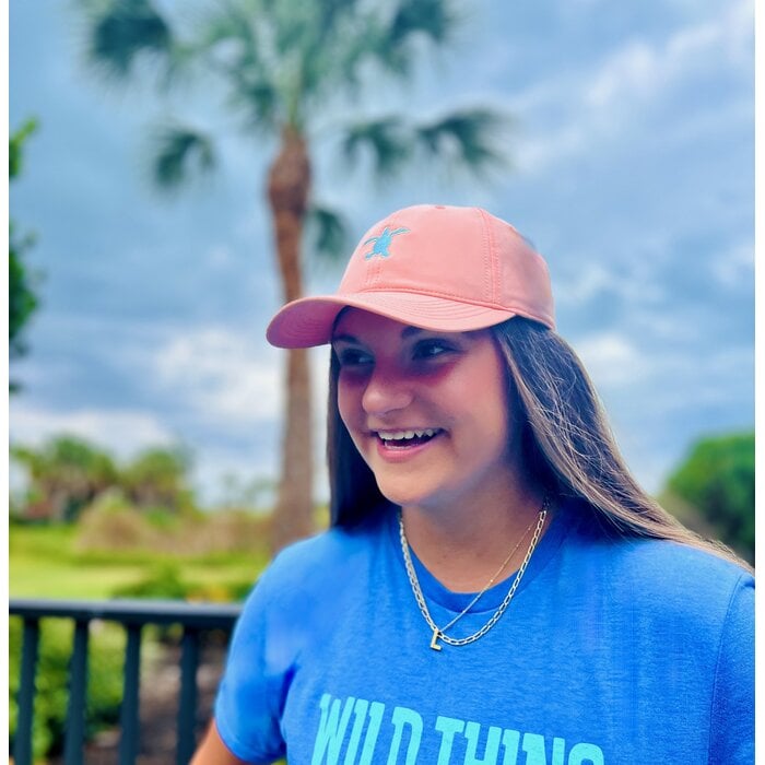 Sea Turtle Hat - Coral