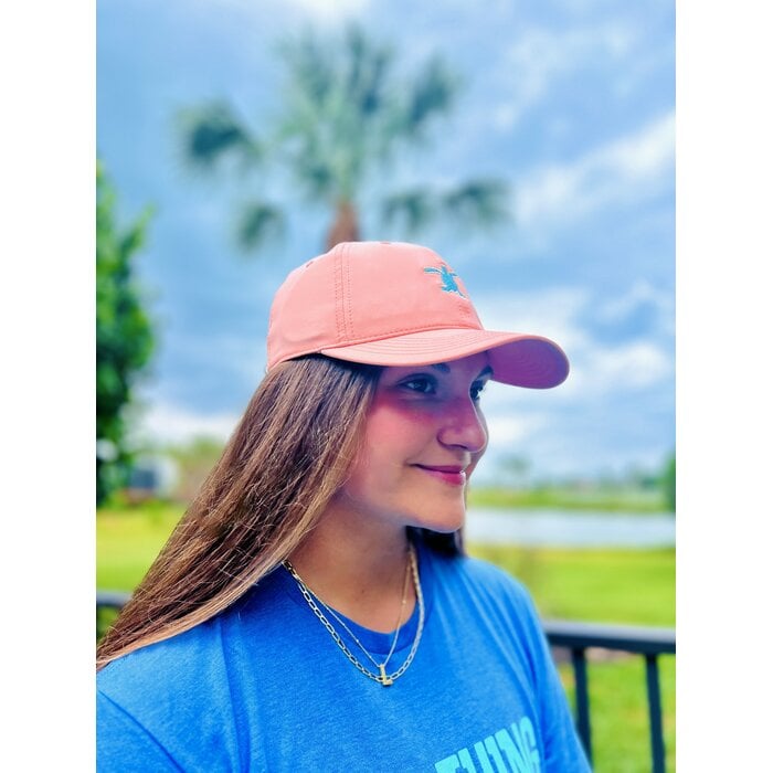 Sea Turtle Hat - Coral
