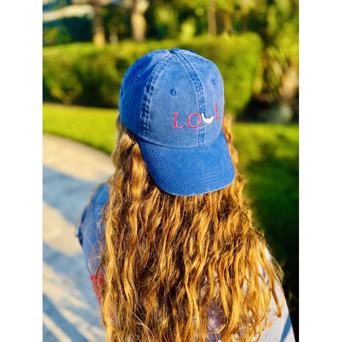 LOVE Hat - Dark Blue