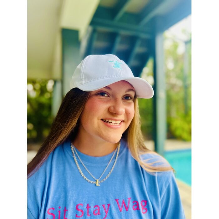 Sea Turtle Hat - White