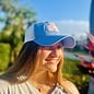 Trucker Hat - Lt Blue w/Patch
