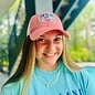 Trucker Hat - Coral w/Patch