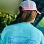 Trucker Hat - Coral w/Patch