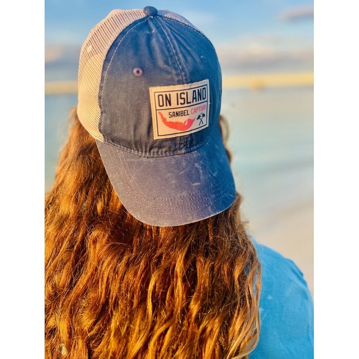 Trucker Hat - Dark Blue w/Patch