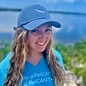 Island Map Hat - Blue