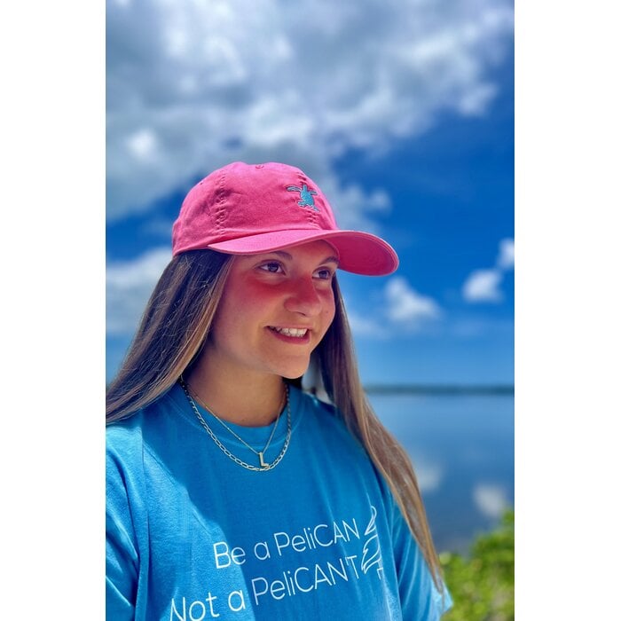 Island Map Hat - Pink